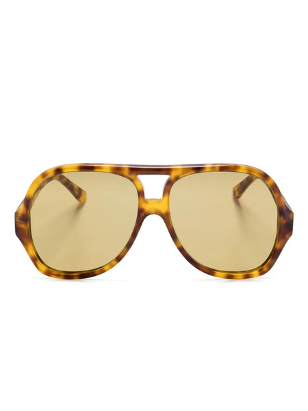  Chloé Eyewear Occhiali Da Sole Salomé - Giallo 