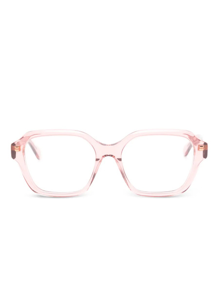  Chloé Eyewear Occhiali Geometrici - Rosa 