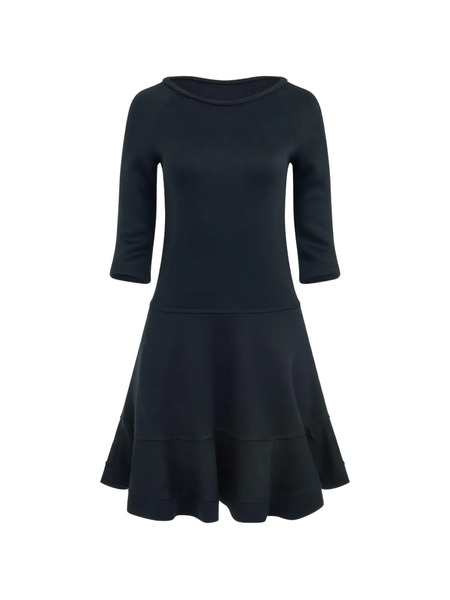  Chloé Fluted Hem Dress - Blu 