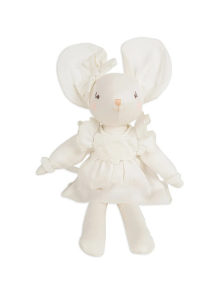  Chloé Kids Peluche Con Ruches - Bianco 