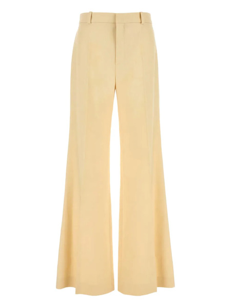  Chloé Pantaloni A Gamba Ampia - Toni Neutri 