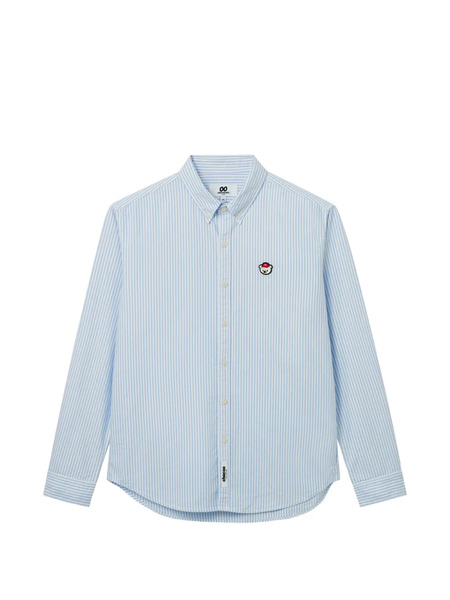  Chocoolate Camicia A Righe - Blu 