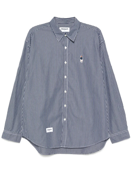  Chocoolate Camicia Con Applicazione - Blu 