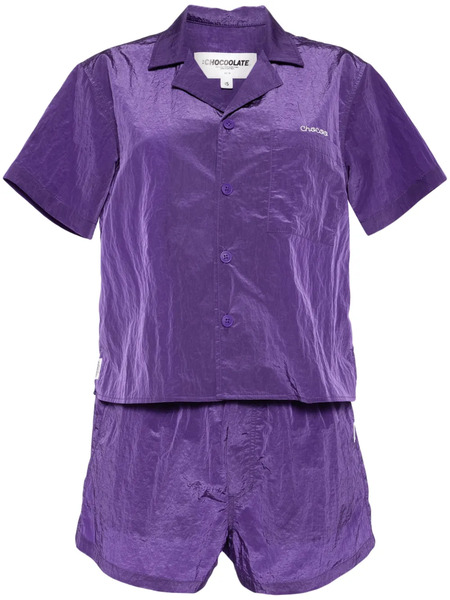  Chocoolate Top Con Effetto Lucido - Viola 