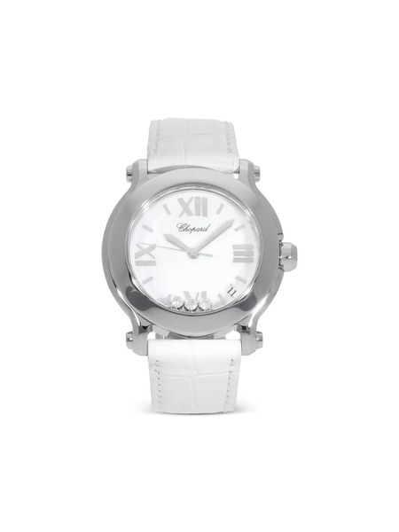  Chopard Pre-owned Happy Sport 36mm 2012 - Bianco 