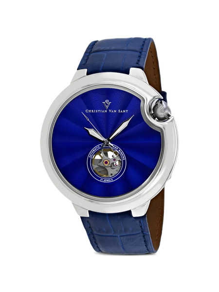  Christian Van Sant Orologio Automatico Cyclone 46mm - Blu 