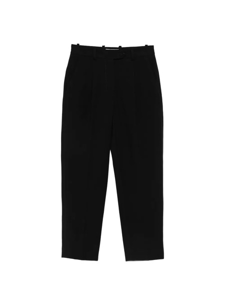  Circolo 1901 Pantaloni Crop Con Pieghe - Nero 