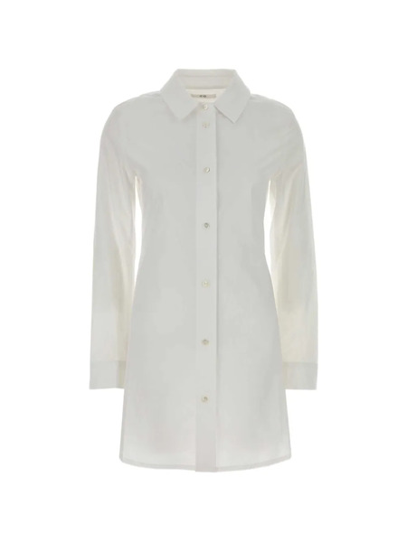  Co Camicia A Maniche Lunghe - Bianco 