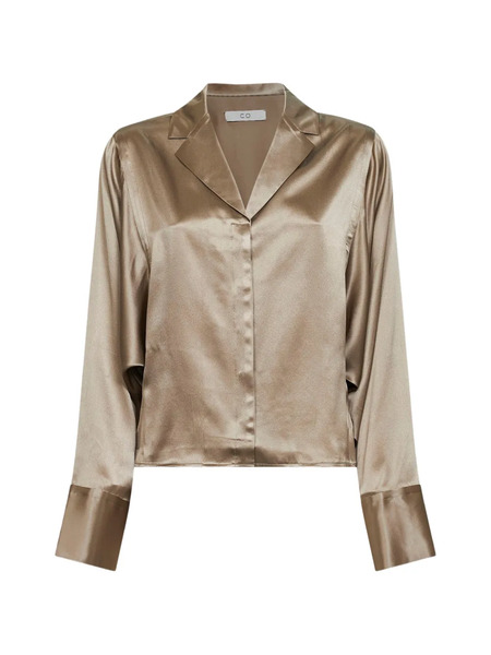  Co Camicia In Seta - Toni Neutri 