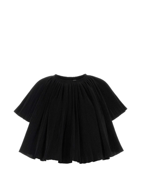  Co Top Plissettato - Nero 
