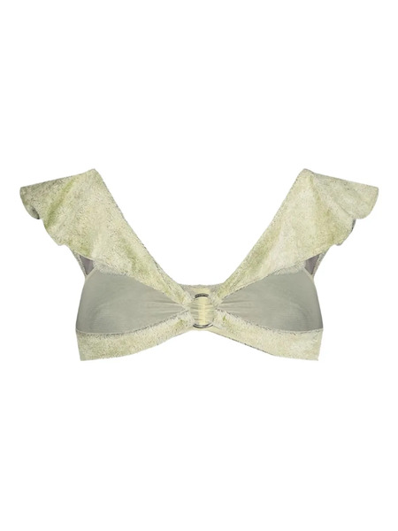  Collina Strada Bralette Con Ruches - Verde 