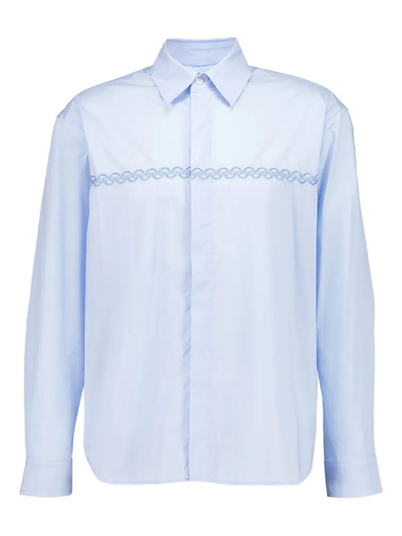  Commas Camicia Con Ricamo - Blu 