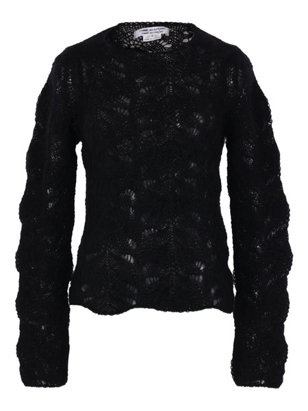  Comme Des Garçons Maglione Traforato - Nero 