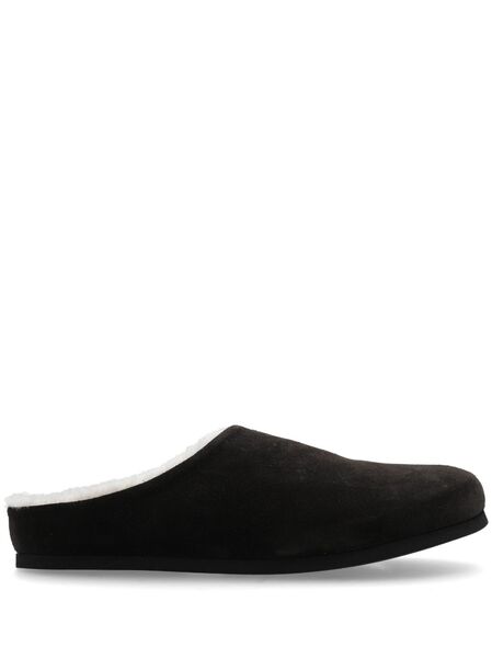  Common Projects Clogs Con Shearling - Marrone 