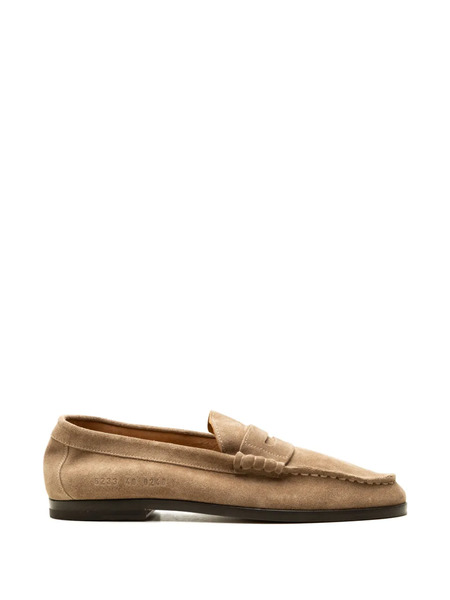  Common Projects Mocassini Penny In Pelle Scamosciata - Marrone 