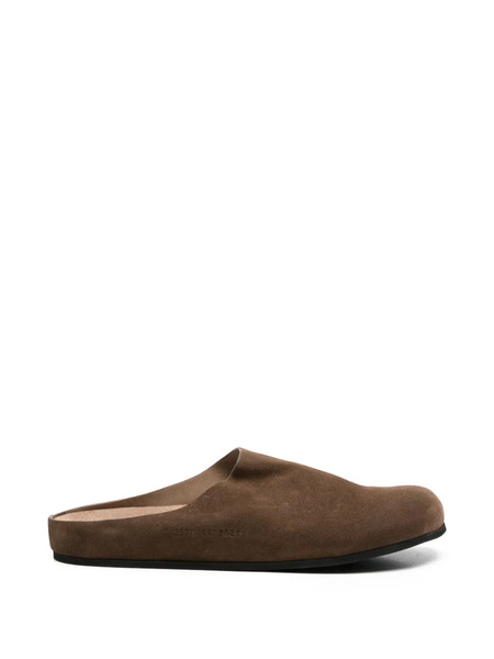  Common Projects Mules Con Punta Tonda - Marrone 