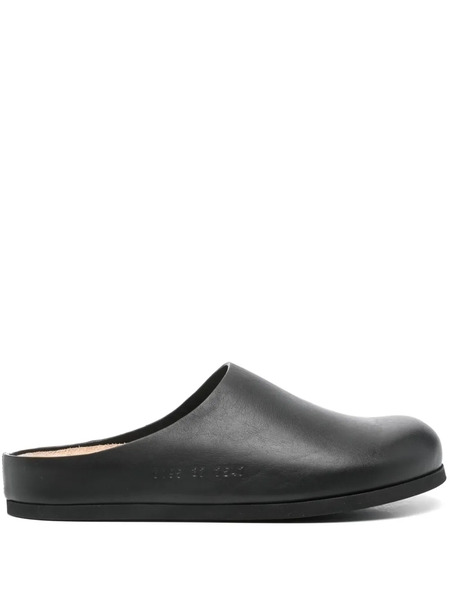 Common Projects Mules In Pelle - Nero 
