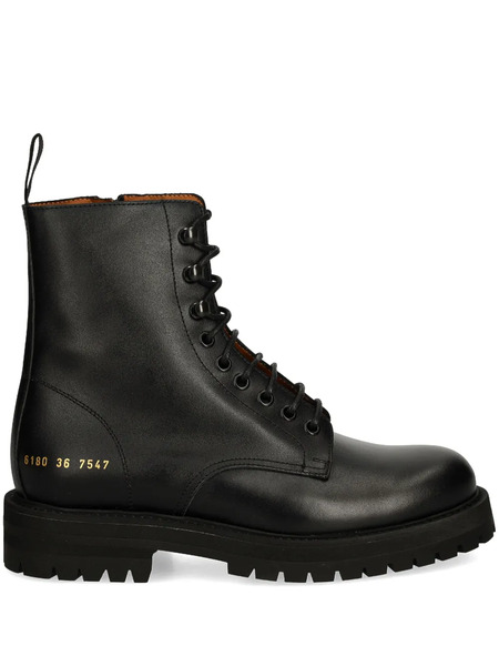  Common Projects Stivali In Pelle - Nero 