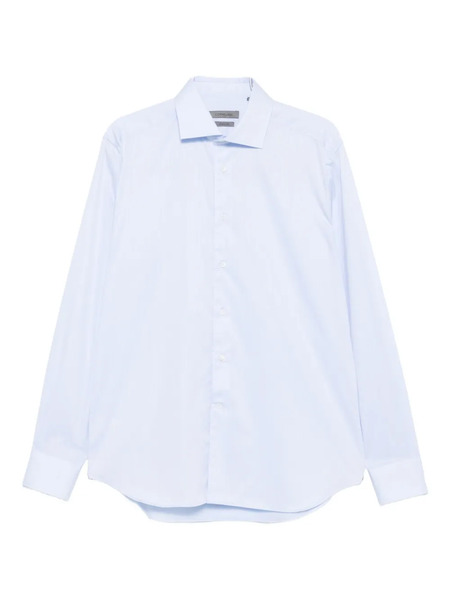  Corneliani Camicia In Cotone - Blu 
