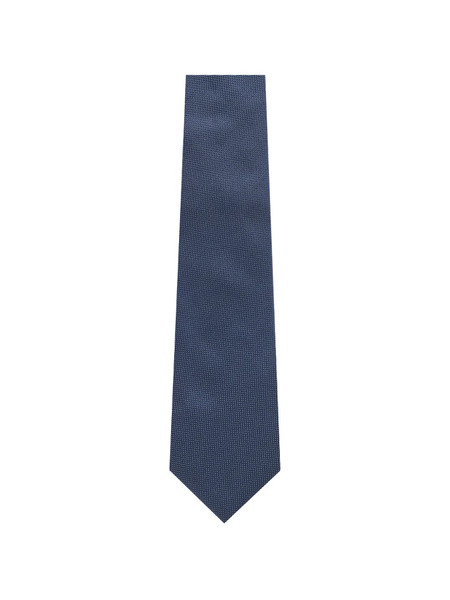  Corneliani Cravatta Testurizzata - Blu 