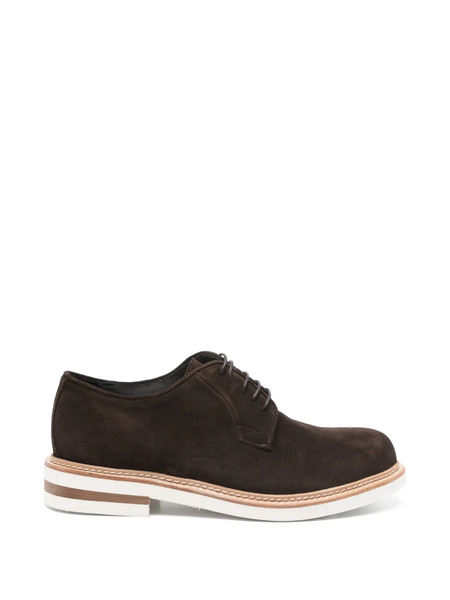  Corneliani Derby Stringate - Marrone 