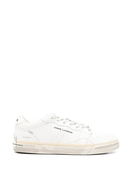  Crime London Sneakers Traforate - Bianco 