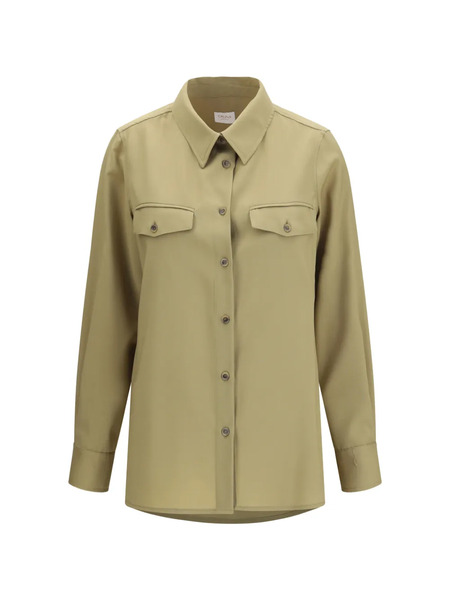  Cruna Camicia Claire Con Tasche - Verde 