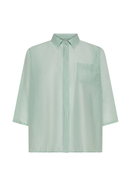  Cruna Camicia Con Tasca - Verde 