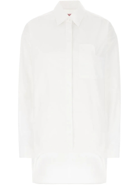  Cuantico Camicia In Cotone - Bianco 