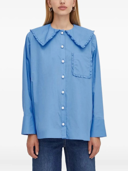  Custommade Camicia Con Bottoni - Blu 