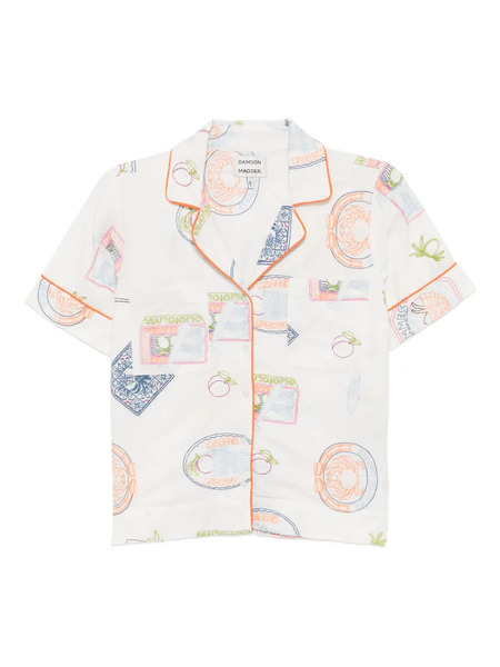  Damson Madder Camicia Chlo - Bianco 