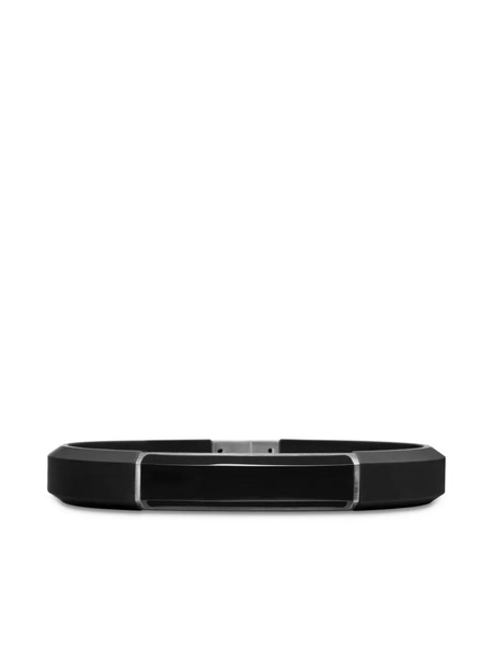  David Yurman Bracciale Streamline Id In Argento Sterling (10mm) - Nero 