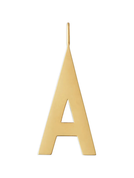  Design Letters Pendente Con Lettera A - Oro 