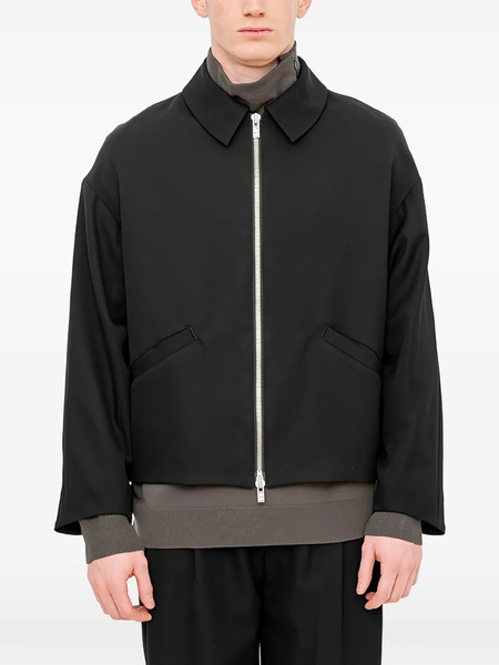  Devoa Giacca Con Zip - Nero 