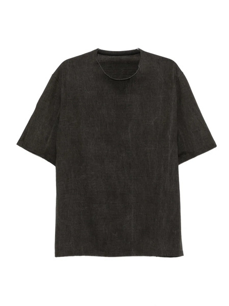  Devoa T-shirt Con Inserti - Grigio 