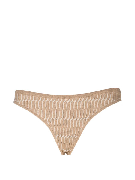  Devon Fletcher Bikini Bottoms - Marrone 