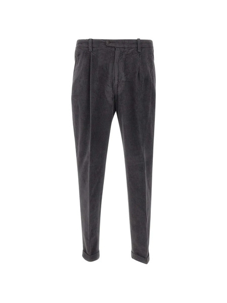  Devore Pantaloni A Coste - Grigio 