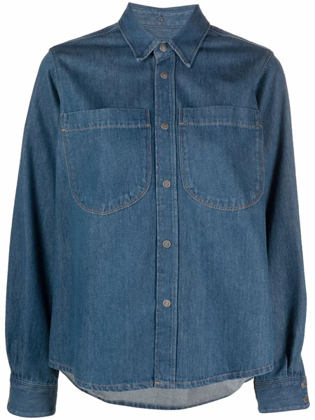  Diesel Camicia Denim - Blu 