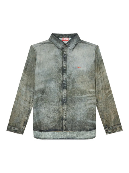  Diesel Camicia S-simply-lkct - Nero 