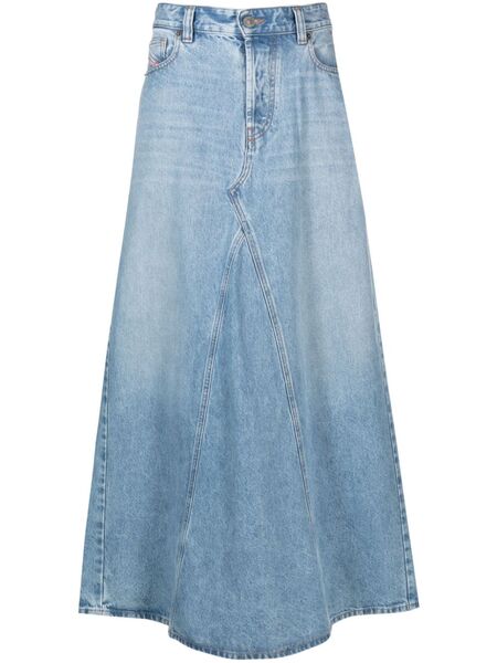  Diesel Gonna Lunghi Denim De-pago - Blu 