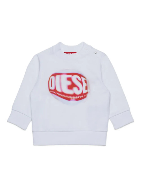  Diesel Kids Felpa Stajikb - Bianco 