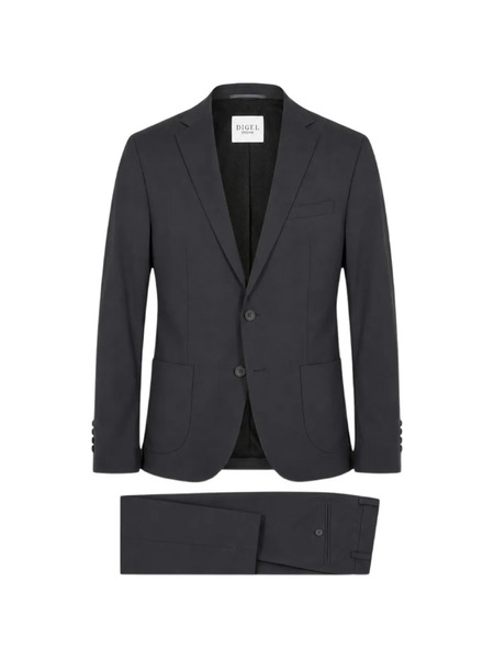  Digel Notch-lapel Single-breasted Suit - Blu 