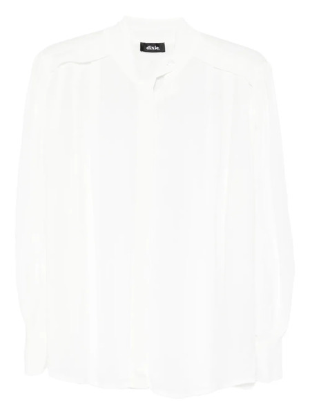  Dixie Camicia A Maniche Lunghe - Bianco 