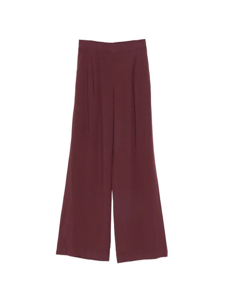  Dixie Pantaloni A Gamba Ampia Con Pieghe - Viola 