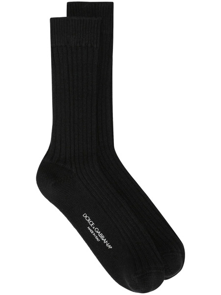  Dolce & Gabbana Calzini A Coste - Nero 