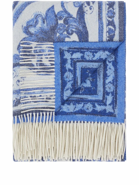  Dolce & Gabbana Coperta Mediterranean Jacquard - Blu 