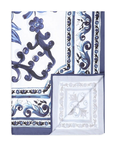  Dolce & Gabbana Lenzuola In Cotone - Blu 