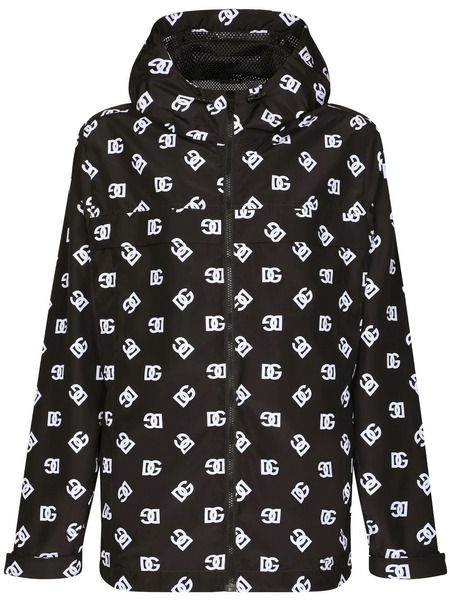  Dolce & Gabbana Piumino Con Logo Dg - Nero 