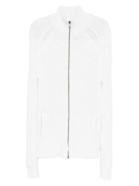  Dolce & Gabbana Pre-owned Cardigan Con Zip 2001 - Bianco 