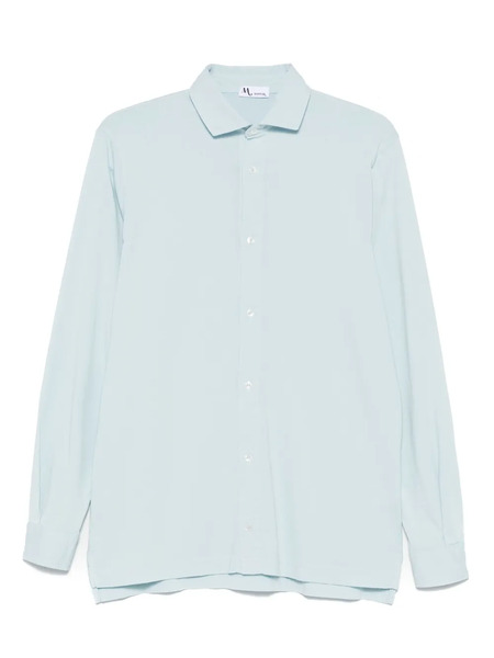  Doppiaa Camicia In Cotone - Blu 